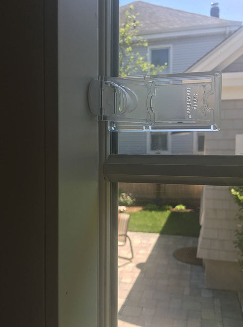Safety Innovations - Childproof Your Windows and Sliding Doors with Our Window and Door Babyproof Safety Lock, (4-Pack)...