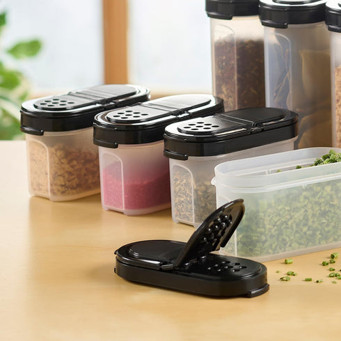 Tupperware Small Spice Shakers - Set of 4, Keeps Dry Herbs and Spices Fresh, BPA-Free, Dishwasher Safe...