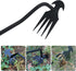 2 Pieces Weed Puller Tools Weeding Artifact Uprooting Weeding Tool Gardening Hand Weeder Tools 4 Teethes Dual Purpose Manual Weeders Hand Weeder T...