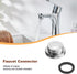 16 pcs Faucet Adapter Kit, CNYMANY Kitchen Aerator Adapter Set Male Female Sink Faucet Adapter Connecting Garden Hose Water Filter Standard Hose v...