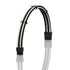 LINKUP - AVA 30cm PCI-E 8P(6+2) GPU PSU Power Supply Braided Sleeved Custom Mod PC Extension Cable w/Combs | Strong & Stiff Design | Single Pack |...