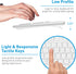 Macally 104 Key USB Wired Keyboard and Mouse Combo with Apple Shortcut Keys for Mac, iMac, Macbook, and Windows PC (MKEYECOMBO), White...