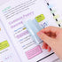 EOOUT 650 Sheets Transparent Sticky Notes, 11 Pack Bible Study Supplies 19 Colors Clear Self-Sticky Notes, Office & School Study Supplies...