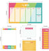 Bright Motivational Sticky Note Ensemble Set / 5 Notepad Set - 50 Sheets Per Pad/Modern and Sassy Repositionable Notepad Desk Set...