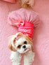 Fitwarm It's My Birthday Dog Dress, Dog Birthday Dress with Bowknot, Dog Clothes for Small Dog Girl, Funny Dog Clothes, Pet Cat Outfit, Pink, Larg...