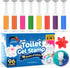 -96 Flowers- Flower Toilet Gel Stamp | Toilet Scent Fresheners | Toilet Fresheners Gel Toilet (Mix Scent)...