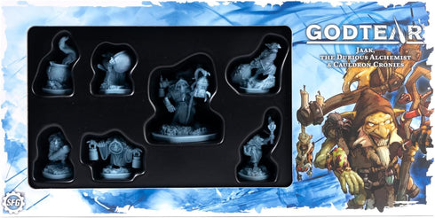 Godtear: Jaak, The Dubious Alchemist & Cauldron Cronies Guardians Champions Set...