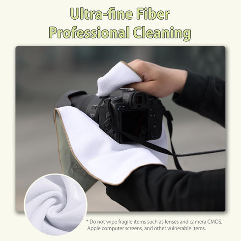 ULANZI Magic Universal Storage Cloth, Easy Wrapping and Safe Protection from Collissions? Bumping and Friction for Camera & Digital Accessories (3...
