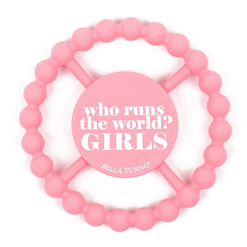 Baby Teether by Bella Tunno, Silicone Teethers for Babies 3-6 Months, 6-12 Months, Baby Toys, Pacifier, Teething Relief, Boys, Girls, Who Runs The...