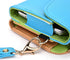 Clutch Wallet with Wristlet and Crossbody Strap for Smartphones or Phablets up to 5.7 Inch - Carrying Case - Frustration-Free Packaging - Light Bl...