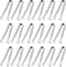 Mini Serving Tongs, Anytrp 18-Packs Stainless Steel Sugar Tongs, 4.3inch Ice Tongs Kitchen Appetizers Tongs for Coffee Bar, Tea Party, Desserts Pa...
