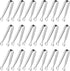 Mini Serving Tongs, Anytrp 18-Packs Stainless Steel Sugar Tongs, 4.3inch Ice Tongs Kitchen Appetizers Tongs for Coffee Bar, Tea Party, Desserts Pa...