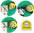 AUTOTOOLHOME 45mm Rotary Cutter Set with 9 Pack Replacement Rotary Blades Skip Rotary Blades Pinking Rotary Blades for Sewing Fabric Leather Quilt...