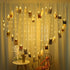 20 Photo Clip String Lights LED Fairy Twinkle Lights for Hanging Pictures,Home Wall Halloween Thanksgiving Christmas Party Wedding Festival Indoor...