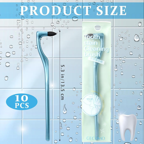 10 Pcs Gum Stimulator Dental Tools Dental Plaque Remover Rubber Tip Stimulator for Cleaning Teeth Tartar...