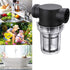 EKDJKK 1 inch Inline Mesh Strainer, Water Pump Strainer, Garden Hose Sediment Filter, Water Pump Filter, Pipeline Sprayer, Fits for RV Water Tank ...