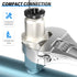 TAILONZ PNEUMATIC Female Straight 5/16 Inch Tube OD x 1/4 Inch NPT Thread Push to Connect Fittings PCF-5/16-N2(Pack of 10)...