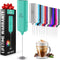 Zulay Kitchen Powerful Mini Milk Frother Handheld - Electric Hand Mixer - Portable Frother Wand for Coffee - Small Drink Blender for Lattes, Cappu...