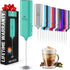Zulay Kitchen Powerful Mini Milk Frother Handheld - Electric Hand Mixer - Portable Frother Wand for Coffee - Small Drink Blender for Lattes, Cappu...