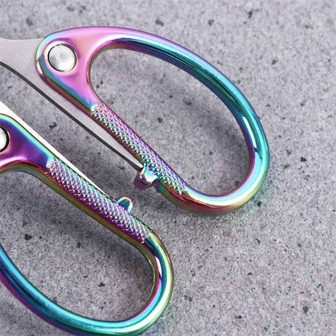 Stainless Steel Scissors Sewing Scissors Textile Fabric Cutter Paper Embroidery Handicraft Dressmaking Tools Needlework Tool(XS)...