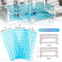 Annhua Test Tube Rack Plastic for 18 mm Tubes Holder Tray, Holds 50, Lab Tube Holder Rack Tube Stand for Sicence Laboratory, Classroom and Home Us...