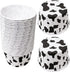 100 Pcs Cow Print Cupcake Liners Case Cow Baking Cups Cow Print Cupcake Wrappers Holders Ice Cream Cups Waterproof and Greaseproof for High Temper...