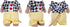 E-TING Family Set, Sweet Mother-Daughter Cool Father-Son Family Dress Up Set for 3-Inch and 2.25-inch Figure Town Series...