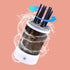 Makeup Brush Cleaner Machine, Electric Makeup Brush Cleaner 2024 New Automatic Spinning Makeup Brush Cleaner for All Size Makeup Brush and Beauty ...