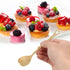 2Pcs Coffee Dessert Spoon, Heart Shaped Design Metal Stirring Spoon for Tea Dessert Drinks Ice Cream (Gold)...