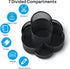 Pen Holder for Desk, Rotating Pencil Holder, Cup Holder for Desk Office Pen Organizer in Black...
