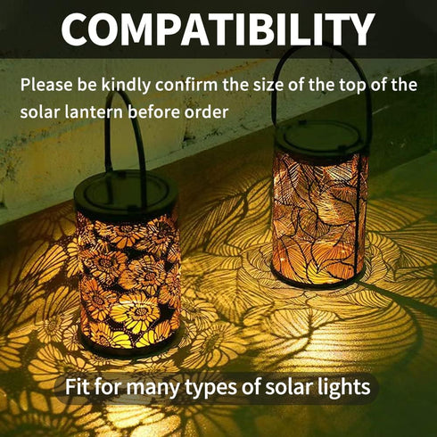 Replacement Solar Light Parts,Waterproof Solar Lanterns Replacement Accessories for Lanterns Outdoor (7CM/2.76 INCH 6PCS)...