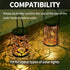 Replacement Solar Light Parts,Waterproof Solar Lanterns Replacement Accessories for Lanterns Outdoor (7CM/2.76 INCH 6PCS)...