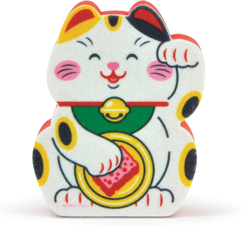 Genuine Fred, FELINE LUCKY, Lucky Cat Kitchen Sponge...
