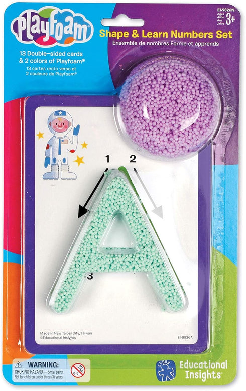 Educational Insights Playfoam Shape & Learn Alphabet Mini Set, Multicolor Small...