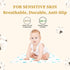 Safe and Sound Baby Diaper Changing Pad, Waterproof 27.5x19.6 inch Portable Reusable Soft Changing Pad Liners Mat, Leakproof Crib Diaper Pad Unise...