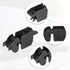 ACROPIX Universal Front Wiper Blade Arm Adapter Clip Type D - Pack of 4 Black...