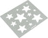 Aleks Melnyk No.206 Metal Stencil for Jewelry, Shape Earring Star Cutouts Stencil, Lapidary Template for Cabochons, Jewelry making Templates, Brac...