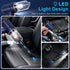 Handheld Car Vacuum Cleaner, 9000Pa Vacuum Cleaner and Air Duster, 120W High Power Wet and Dry Handheld Car Vacuum Cleaner with LED Light and Mult...