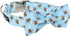 Maca Bates Blue Bee Dog Collar with Bow Bowtie for Dogs Bow Tie Adjustable Breakaway Blue Collars Accessories Birthday Gift for Small Medium Large...