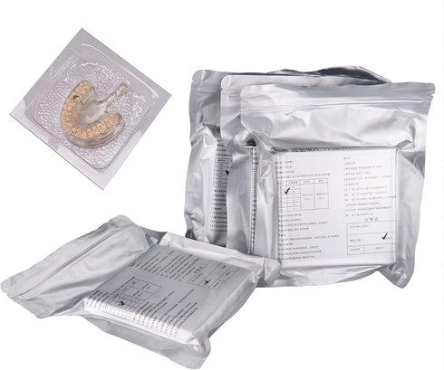 5''x5'' Dental Lab Orthodontic Splint Retainer Slice Vacuum Forming Sheet Soft Hard 1.0/1.5/2.0mm Thermoforming Material (Hard Film 1.5 15Pcs)...