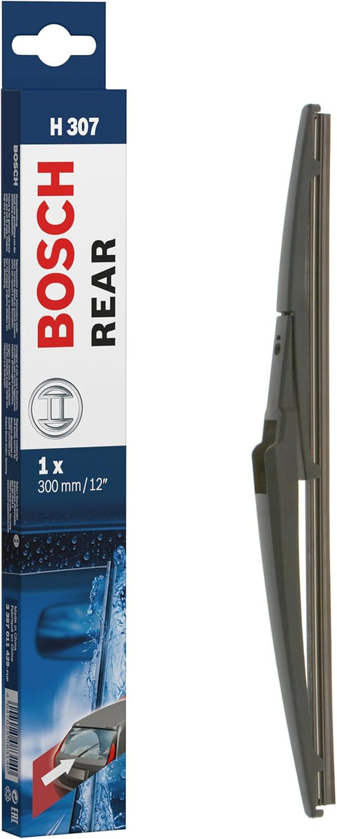 BOSCH H307 Rear Wiper Blade; 12" - Single...