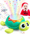 Baby Toys 6 to 12 Months, Musical Turtle Crawling Baby Toys for 12-18 Months, Infant Learning Toy with Light & Sound for 1 2 Year Old, Birthday Gi...