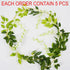 HANDIC Wisteria Garland 5pack 33Ft Artificial Fake Wisteria Vine Hanging Flowers Fake Vines Plants...