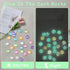 Glow Pebbles, 200 pcs Glowing Rocks, Glow in The Dark Stones for Outdoor Decor, Garden Lawn Yard, Luminous Pebbles for Landscaping, Walkway Pathwa...