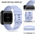 Sport Bands Compatible with Fitbit Versa 2 / Fitbit Versa/Versa Lite/Versa SE, Classic Soft Silicone Replacement Wristbands Straps for Fitbit Vers...