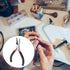 Small Needle Nose Pliers Set 5 Inch Long Nose Pliers with Comfort Grip, Premium Mini Jewelry Needlenose Pliers Rust-Proof for Jewelry Making, Hand...