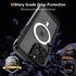 Waterproof Case for iPhone 15 Pro Max Case Anti-Scratch, Full-Body Shockproof,Dustproof, Anti-Stain,Camera Lens Protector Phone Case with Build-in...