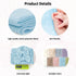 Baby Blankets,5PCS Security Blanket for Babies - Swaddle Adjustable Wearable Blanket, 5pcs Newborn Accessories Set with Hello World Wooden Birth A...