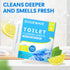 Toilet Bowl Cleaner Sheets,160 Cleans, Lemon,Friendly to your Septic,Plastic-Free Packaging,Sustainability, Toilet Bowl Cleaner Strips Great For A...