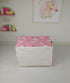 KUNRO Rectangle Toy Bin Waterproof storage organizer for Nursery Hamper Home decor Closet Kids Bedroom Laundry Baby Gift Shelf Baskets(Pink unicor...
